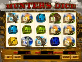 Zahrajte si casino automat Hunter´s Dice online