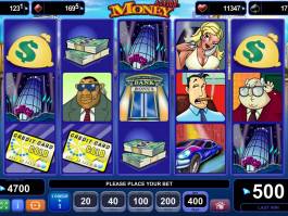 Online casino automat Action Money zdarma