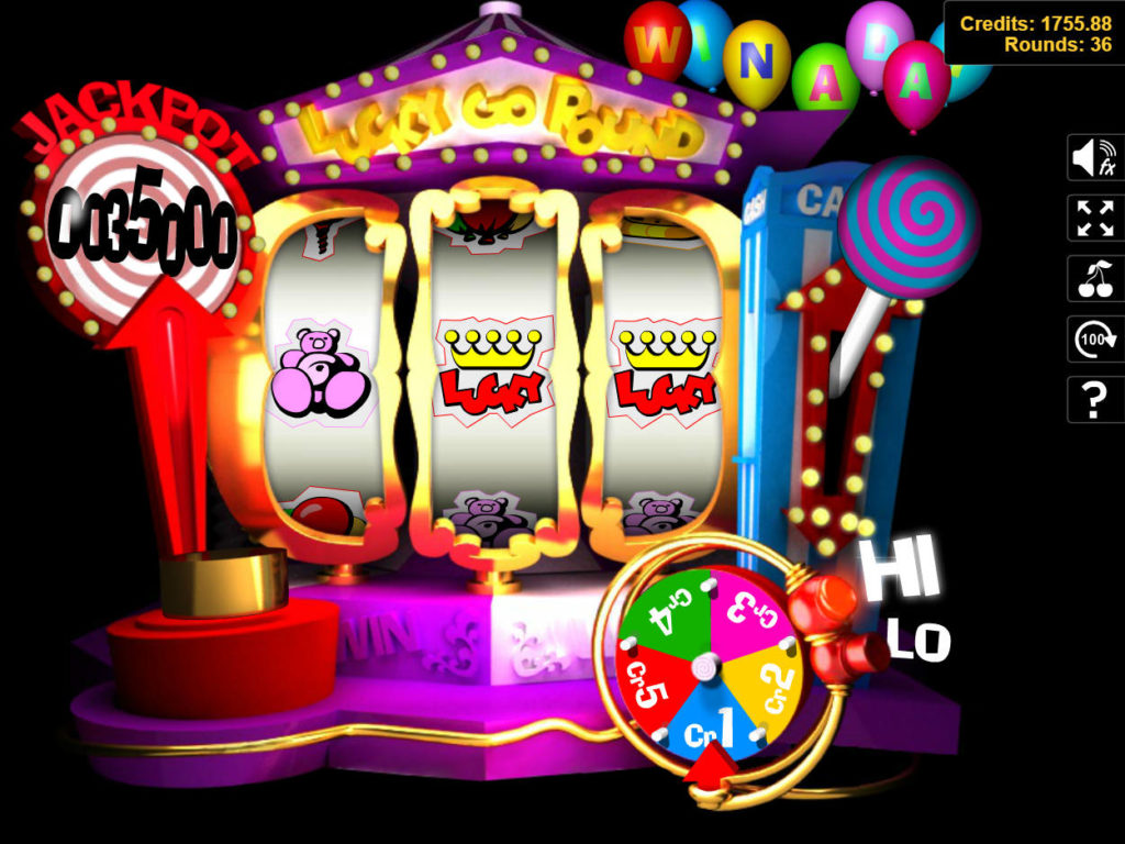Zahrajte si casino automat Lucky Go Round zdarma