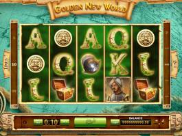 Casino automat Golden New World bez vkladu