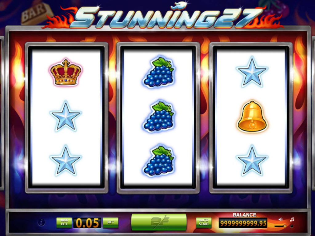 Online casino automat Stunning 27