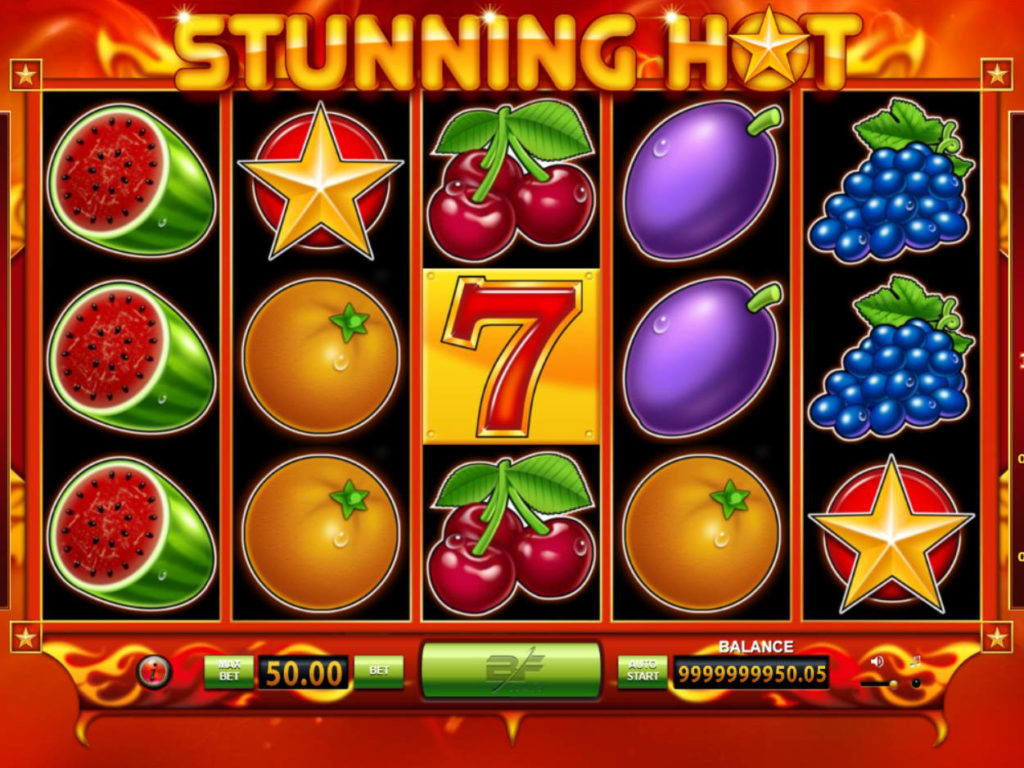 Online casino automat Stunning Hot od společnosti BeeFee