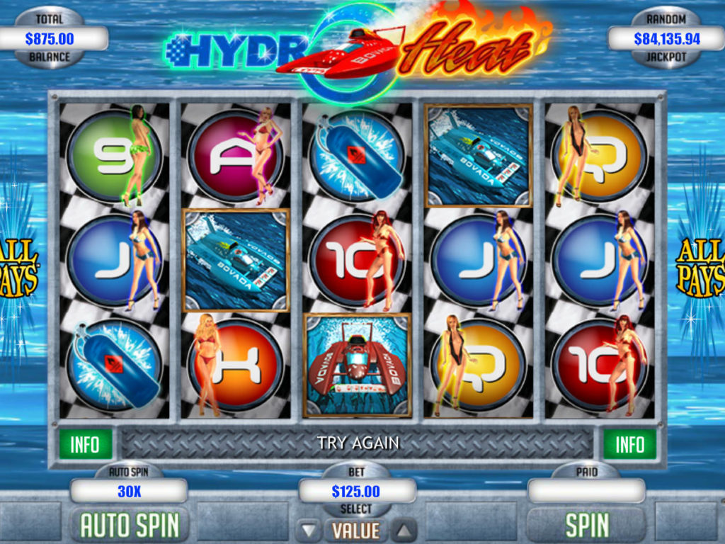 Obrázek z casino automatu Hydro Heat