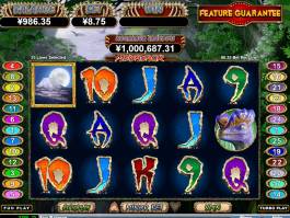 Casino automat Megasaur bez vkladu