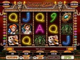 Online casino automat Indiana Jane zdarma