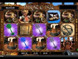 Obrázek online casino automatu Pirate Isle