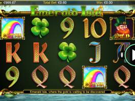 Obrázek z online casino automatu Emerald Isle zdarma