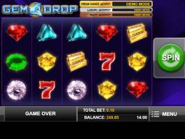 Obrázek online casino automatu Gem Drop zdarma