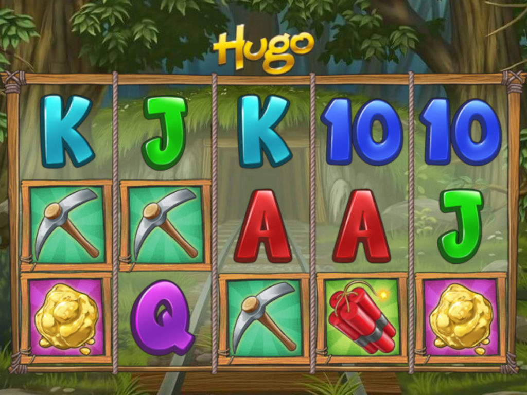 Roztočte online casino automat Hugo zdarma