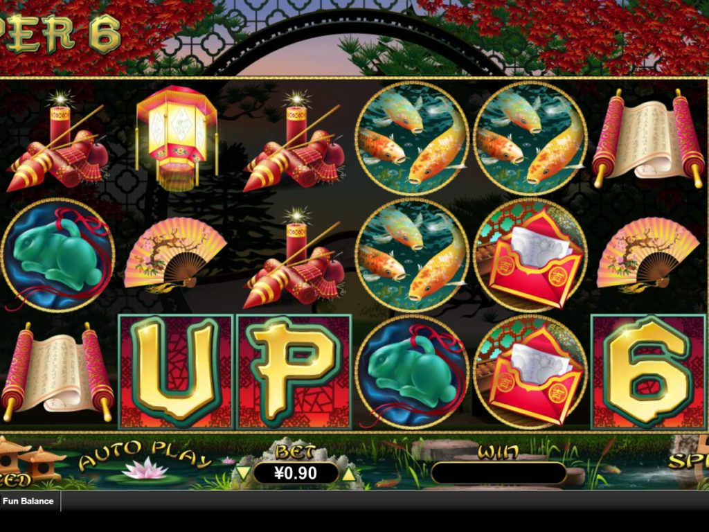 Online casino automat Super 6 zdarma