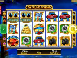 Zábavný casino automat The 100,000 Pyramid zdarma