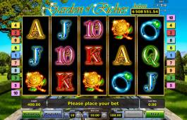 Casino automat Garden Riches online, pro zábavu