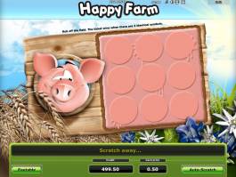 Online casino automat Happy Farm zdarma