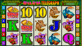 Online hrací automat Bush Telegraph bez registrace