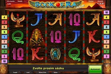 Casino automat Book of Ra Deluxe zdarma
